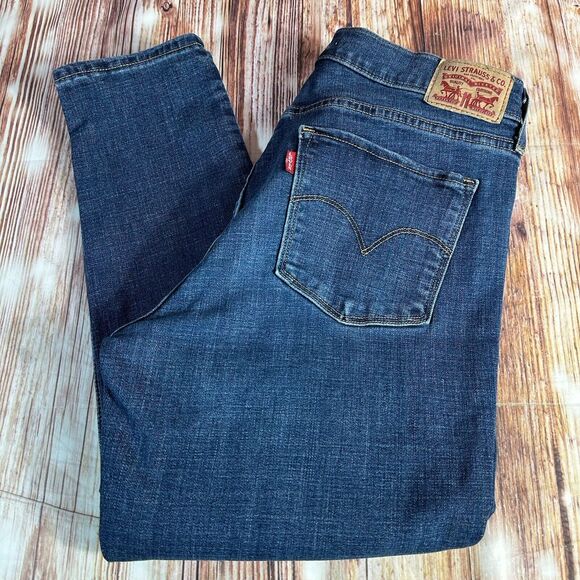 Levi's Denim - Levi's 311 SHAPING SKINNY Womens Size 30 Blue Mid Rise Jeans Denim Pants 30x29